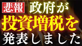 【悲報】新NISAで課税…⁈政府が投資増税の発表がヤバすぎる…。プラチナNISAの闇