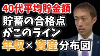 「40代の平均貯金額」いくらで合格？年収×資産のボーダーライン