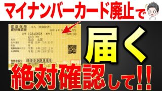【絶対確認して】マイナンバーカード廃止で届く資格確認書!2026年までに知らないと大損する貯金が崩壊する理由!【保険証/マイナポイント/国の失策】