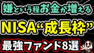 新NISA成長投資枠のおすすめの使い方と期待の投資信託8選
