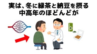 【雑学】誰かに話したくなる健康と人の役立つ雑学