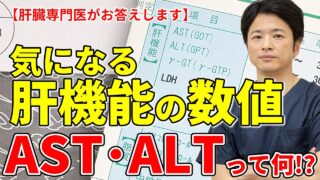 健康診断で気になる肝機能！　AST・ALTはこれだけ覚えとけ！！教えて秋山先生 No67