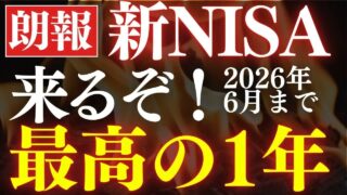 【朗報】新NISAを始めるなら今から1年間が人生最大のチャンス！今年から参入しても手遅れじゃない？プロが教える最強の投資戦略とポートフォリオを大公開！