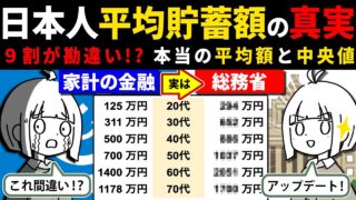 【2026年最新】総務省統計データから知る日本の貯蓄額の実態。