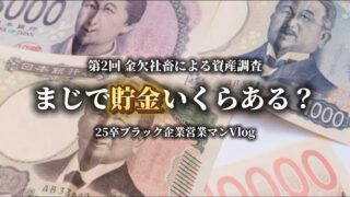 【限界社畜】まじで貯金いくらある？ リアルな社会人貯金事情を調査💰